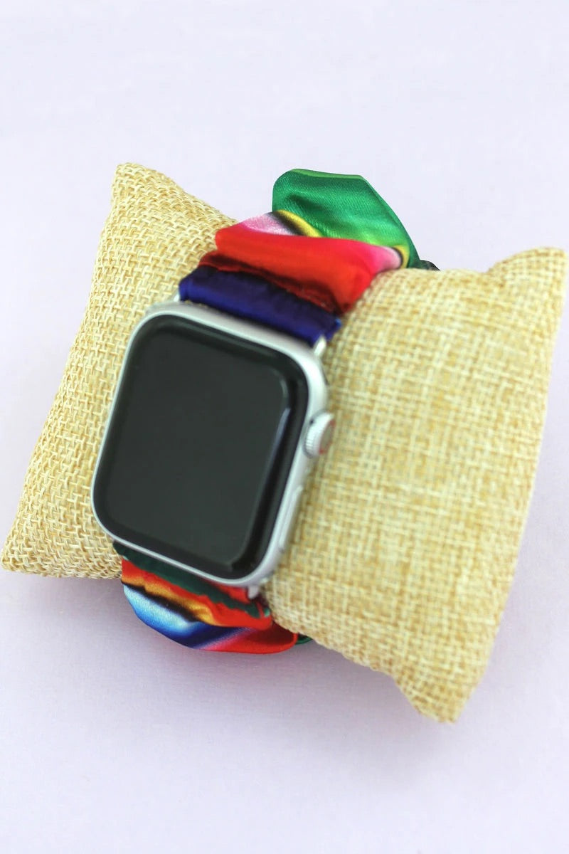 Serape Scrunchie Band for Apple Watch