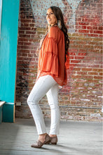 Load image into Gallery viewer, L&amp;B Ivory High Waisted Denim Jeggings
