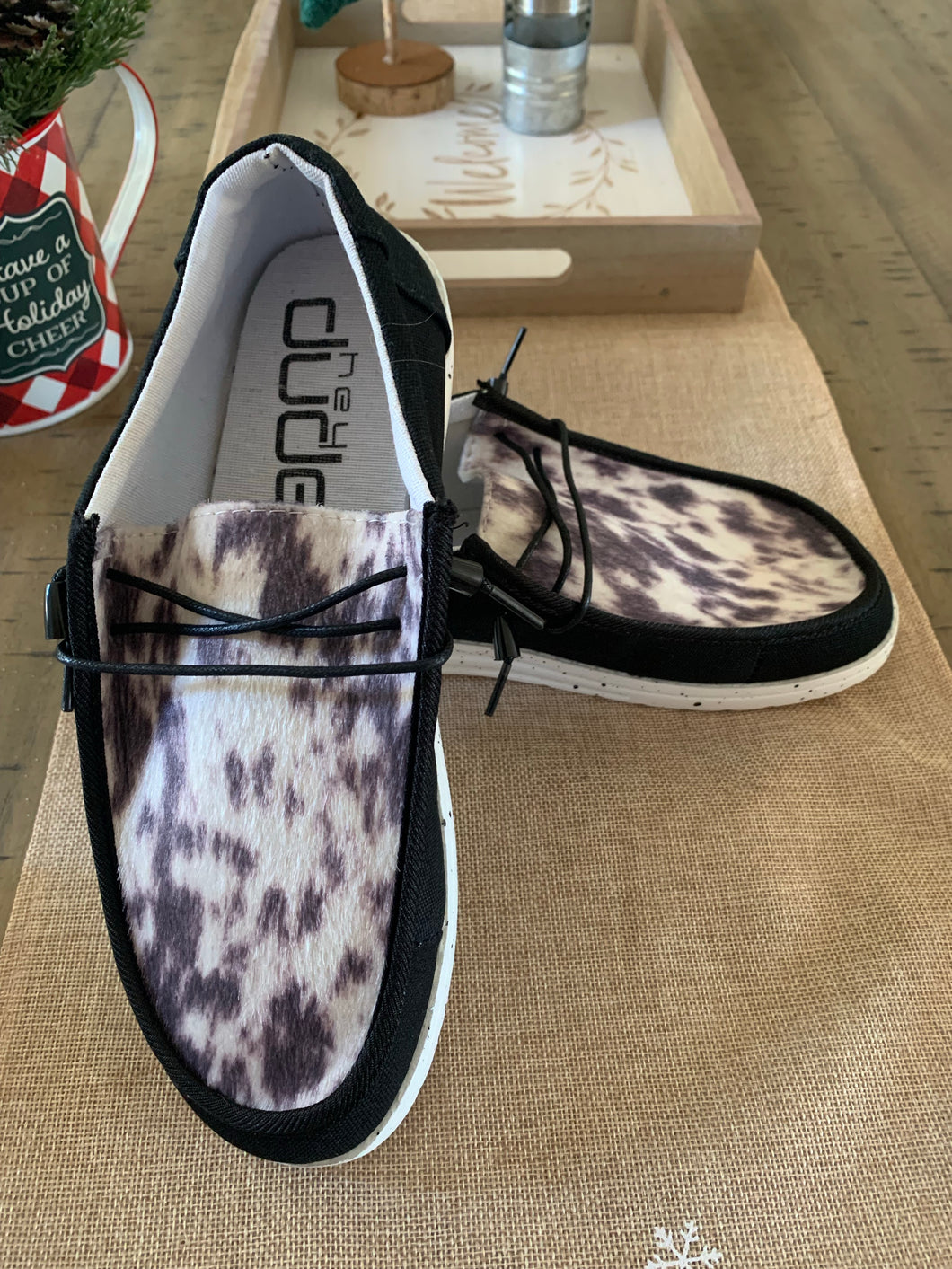Black Slip on shoes - Boutique Brand hey dude style