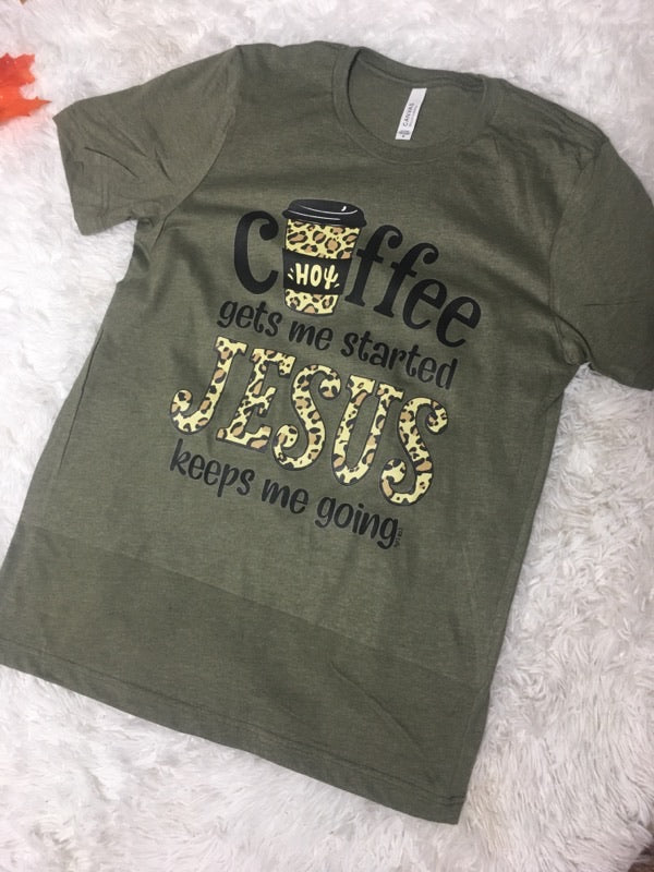 BC Olive Coffee Shirt