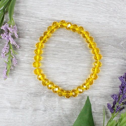 Yellow Crystal Bracelet
