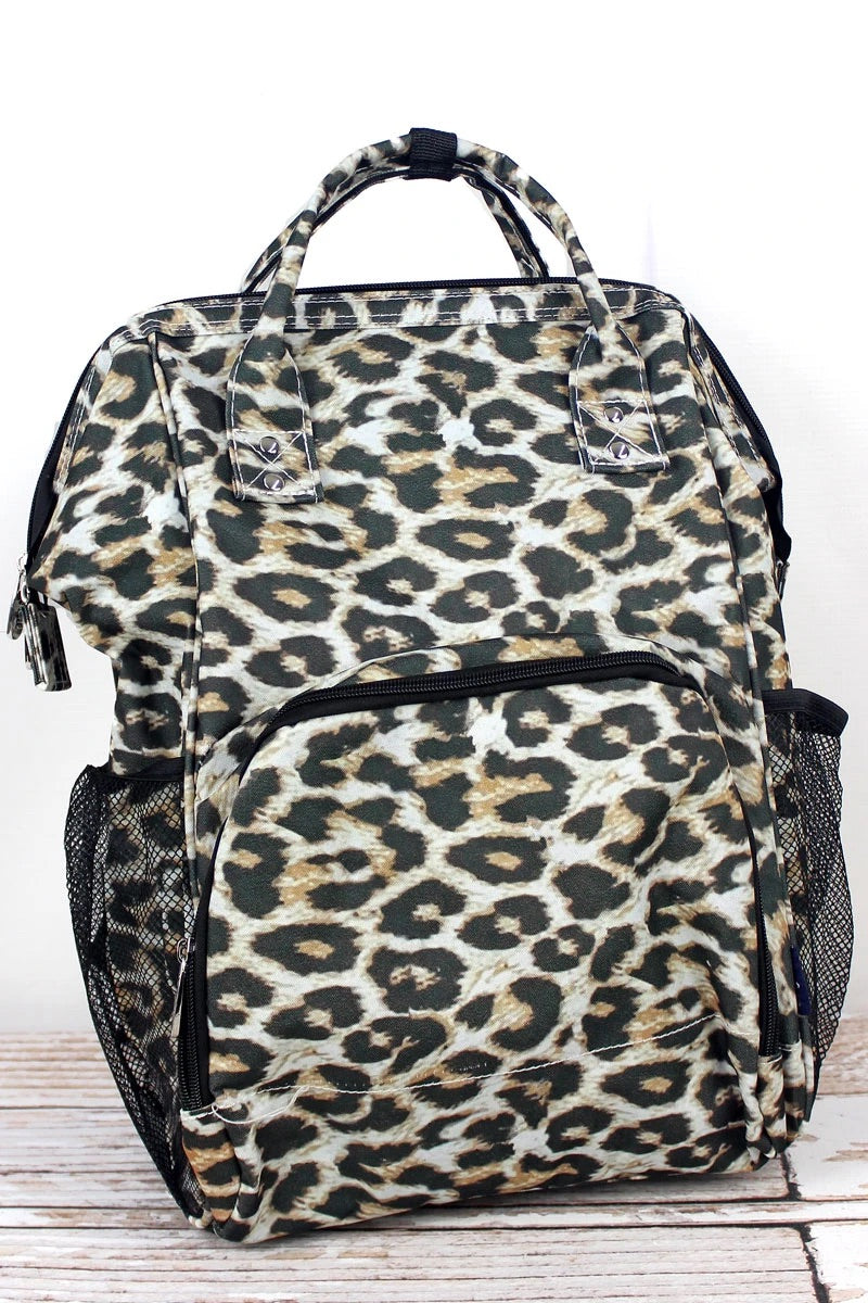 Leopard Casual Backpack